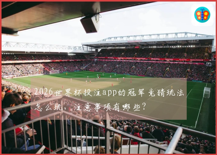 2026世界杯投注app的冠军竞猜玩法怎么玩，注意事项有哪些？