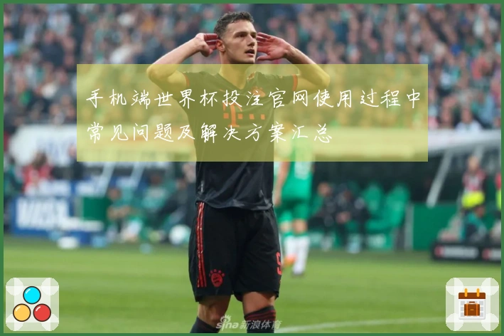 手机端世界杯投注官网使用过程中常见问题及解决方案汇总