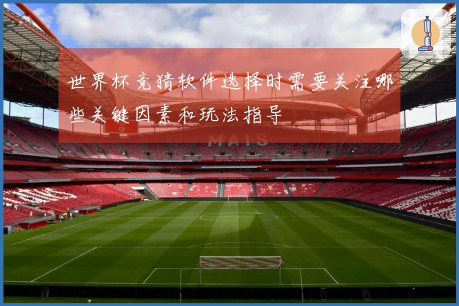 世界杯竞猜软件选择时需要关注哪些关键因素和玩法指导