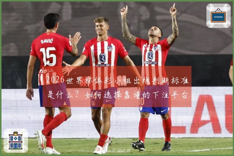 2026世界杯体彩小组出线判断标准是什么？如何选择靠谱的下注平台？