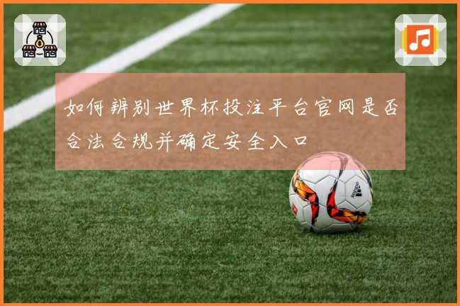 如何辨别世界杯投注平台官网是否合法合规并确定安全入口